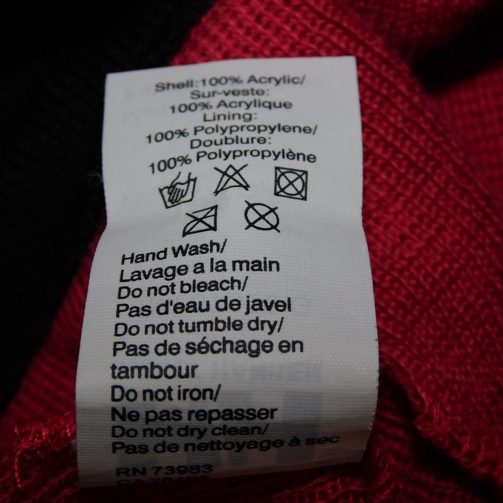 Helly Hansen Unisex Light Red Winter Hat / Toque - Picture 6 of 8